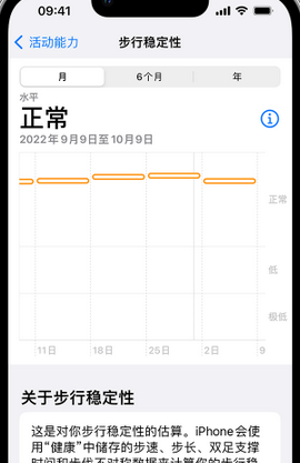 卢氏iPhone手机维修如何在iPhone开启'步行稳定性通知'