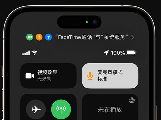 卢氏苹果授权维修网点分享iPhone在通话时让你的声音更清晰 