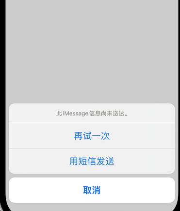 卢氏apple维修iPhone上无法正常发送iMessage信息