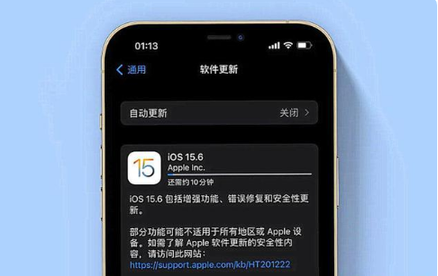 卢氏苹果手机维修分享iOS 15.6续航怎么样 